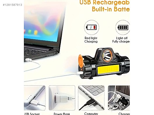 İkinci El ve Sıfır Alışveriş / Spor / Doğa Sporları / Balıkçılık / Balık Yakalama Malzemeleri / Fener, Lamba & Dürbün