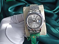 ROLEX DATEJUST GRAY DIAL 41mm KUTU TAM SET