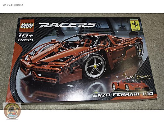 ペコリ様 LEGO 8653 Racers Enzo Ferrari 1:10 - YENİ SIFIR (2005) sahibinden