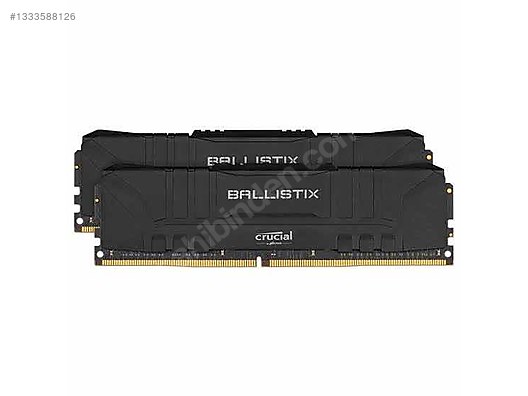 CRUCIAL 16GB (2x8GB) Ballistix Siyah DDR4 3200MHz CL16 sahibinden