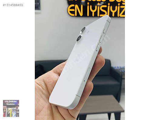 Apple / iPhone 16 / İPHONE 16 128GB 16 Ay APPLE GARANTİ on