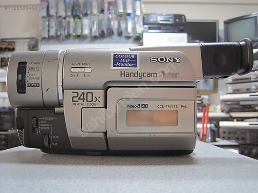 SONY CCD-TRV37 Hİ 8 KAMERA GECE GÖRÜŞLÜ ÇOK TEMİZ sahibinden.comda