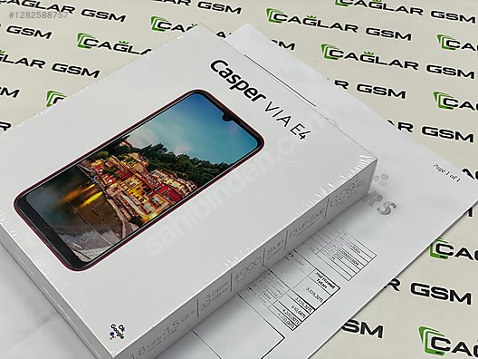 İkinci El ve Sıfır Alışveriş / Cep Telefonu & Aksesuar / Cep Telefonu / Casper / VIA E4