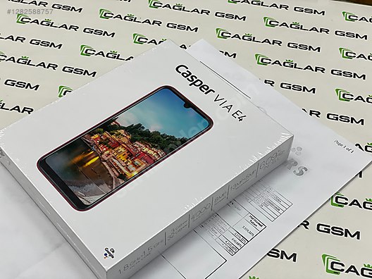 İkinci El ve Sıfır Alışveriş / Cep Telefonu & Aksesuar / Cep Telefonu / Casper / VIA E4
