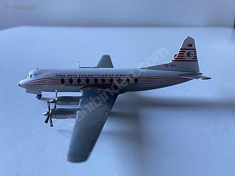 新品】ミニカー<br> 1/200 Vickers Viscount 700 ターキッシュ 