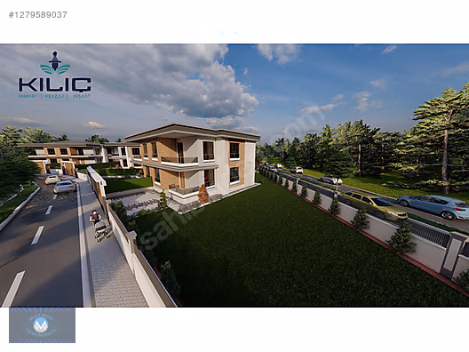 MAVİ KENT'DEN SİLLE AK MAHALLESİN DE BAHÇELİ VİLLA #1279589037