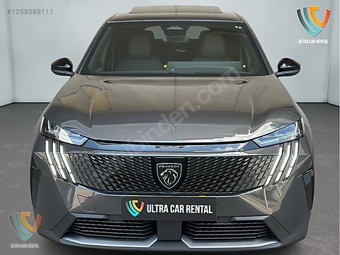 ULTRA CAR'DAN KİRALIK ''0'' KM PEUGEOT 3008 OTOMATİK...
