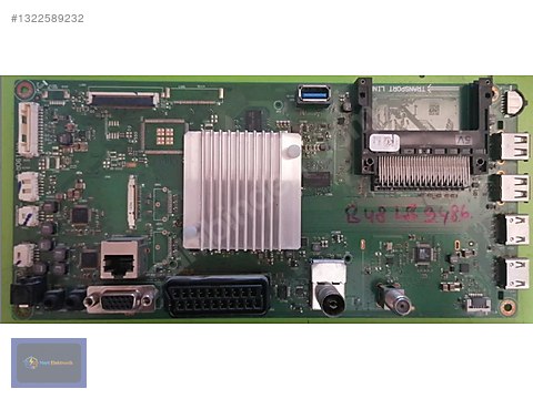 VKT190R-6, IR3BZZ, BEKO B48 LB 9486 MAİNBOARD ANAKART - TV Yedek