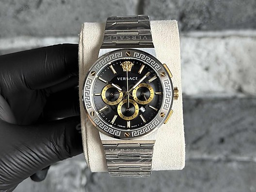 Versace / VERSACE GRECA LOGO CHRONO 43mm KUTUSUZ ÜCRETSİZ KARGO on