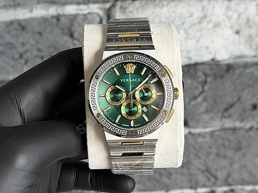 Versace / VERSACE GRECA LOGO CHRONO 43mm KUTUSUZ ÜCRETSİZ KARGO on
