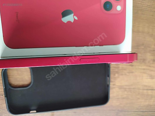 Apple / iPhone 13 / iPhone 13 512 GB kırmızı renk cihaz tertemiz