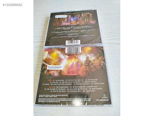İRON MAİDEN İKİ ALBÜM BİRDEN CD SETİ - Müzik CD leri Alışverişte