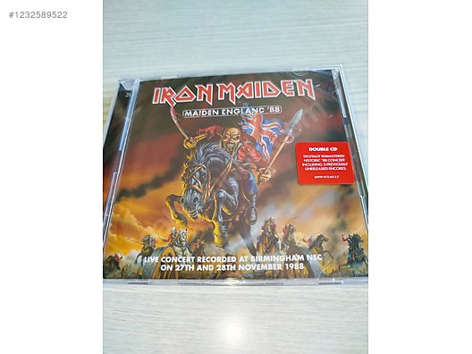Iron Maiden CD 9枚セット İRON MAİDEN İKİ ALBÜM BİRDEN CD SETİ - Müzik CD leri Alışverişte