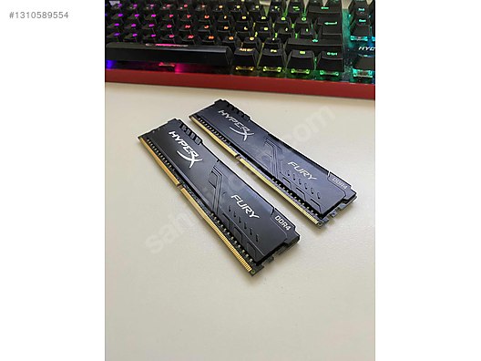 メモリー HyperX Fury DDR4 16GB (2x8GB) HyperX Fury RGB HX432C16FB3AK2/16 16GB (2x8GB) DDR4 3200MHz CL16