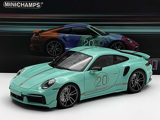 【MINICHAMPS】1/18 Porsche 911 RSR #92 Minichamps Diecast Model 1:18 Porsche Araba - 1313589671