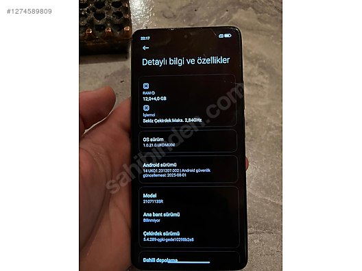 Used & Brand New Items / Cell Phones & Accessories / Cell Phones / Xiaomi / Mi 11T Pro