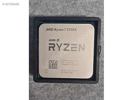 Temiz Kullanılmış AMD Ryzen 7 5700X (Tray) - Sorunsuz / Faturalı