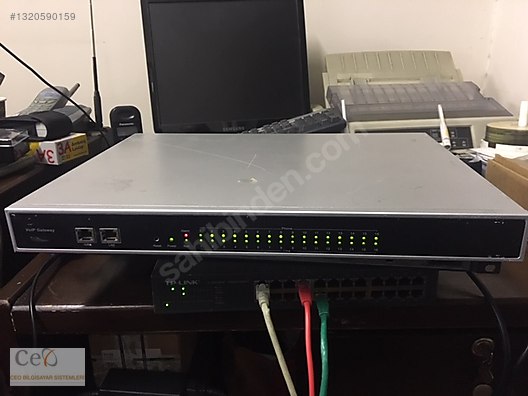 Xpeech XSG3216-8S8P 8FXS-8FXO 16 KAnal Sip VOiP Gateway on
