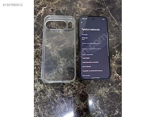 Istanbul Pixel 128 GB Siyah Google Pixel 9 Cep Telefonu - 1347590512