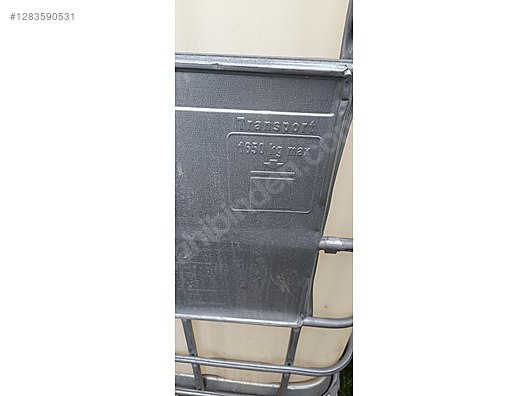 Plastik Dört Köşe Depo - Su Deposu