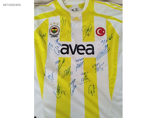 Fenerbahce Imzali 100 Yil Formasi Koleksiyonluk Imzali Urunler Sahibinden Com Da 874590859