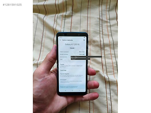 İkinci El ve Sıfır Alışveriş / Cep Telefonu & Aksesuar / Cep Telefonu / Samsung / Galaxy A7 (2018)