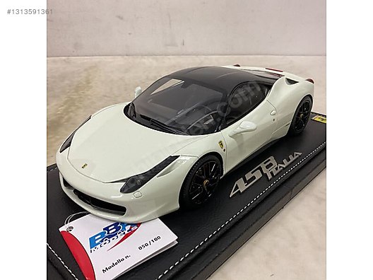 BBR Ferrari 458 Italia Black/White 1:18 on sahibinden.com - 1313591361