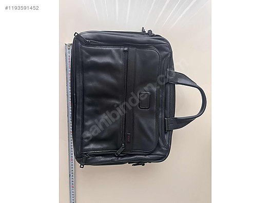 Tumi man bag leather hotsell