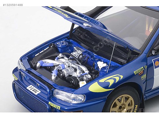 1:18 Subaru Impreza WRC Safari Rally Winner 1997 Mcrae - Autoart