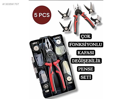 Distinction I, II, III セット Scissors / DMAX 5 BAŞLIKLI PENSE SETİ DEĞİŞTİRİLEBİLEN ÇOK AMAÇLI