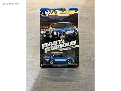Hot Wheels Fast Furious 1970 Ford Escort RS1600-Brian OConner at