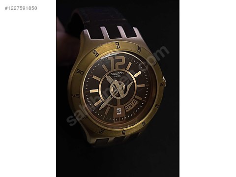 Swatch in A Warm Mode YTG400 Gents Watch : Amazon.co.uk: Fashion