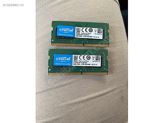 16gb (8X2) ddr4 SO DIMM ram 2133mhz sahibinden.comda - 1323592110