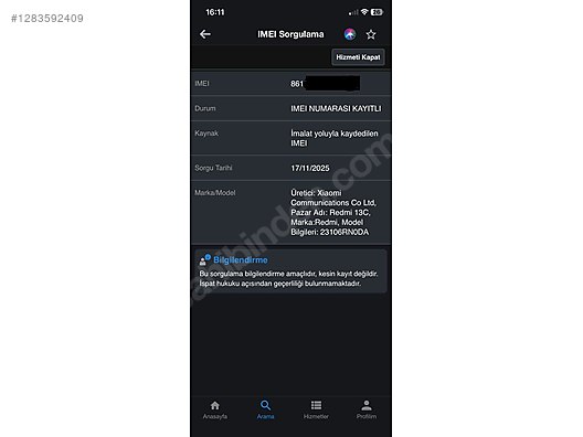 Used & Brand New Items / Cell Phones & Accessories / Cell Phones / Xiaomi / Redmi 13C