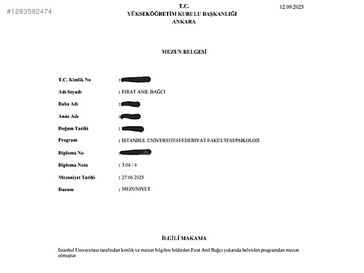 Online Psikolog Hizmeti