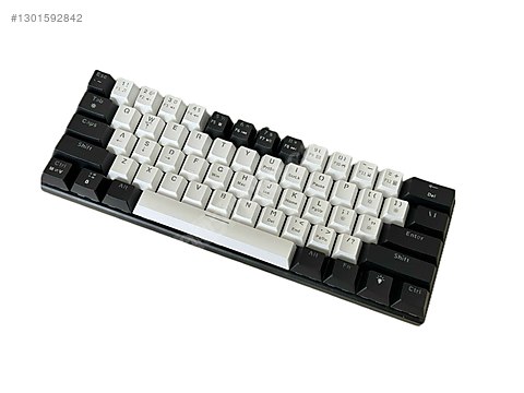 BD61 Mini Blue Switch Gerçek Mekanik Rgbli Rainbow Gaming Klavye - BD61 ...
