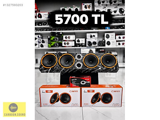 Paket Ses Sistemi / Cadence 4 Adet Midrange 20 cm 2 Adet Tiz Ve