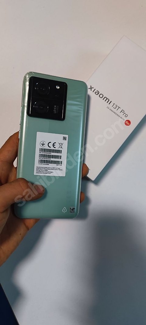 Xaomi 13T Pro 512 GB Sıfır şekilde 120W sarziyla Kutusuyla