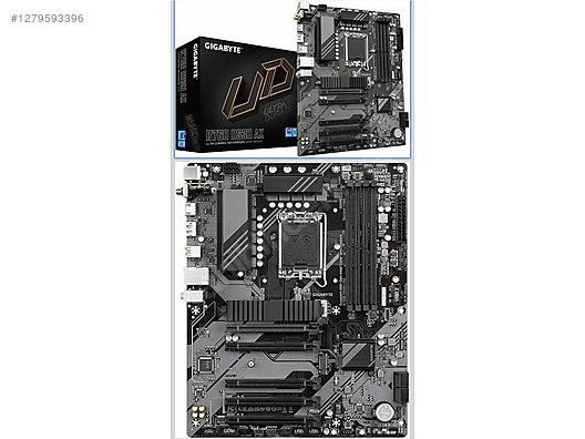 GİGABYTE B760 DS3H AX WİFİ6 ATX DDR5 ANAKART(SIFIRDAN FARKSIZ) - Anakart ve Tüm Masaüstü Bilgisayar Parçaları sahibinden.com'da