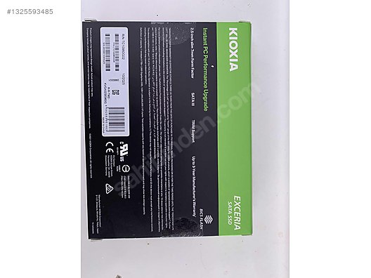 Kioxia Exceria 960GB SATA SSD | Sıfır Açılmamış | 2029 Garanti