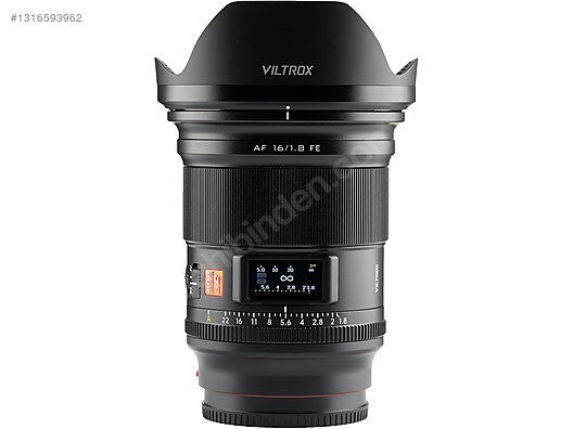 Lensler / Viltrox AF 16mm f/1.8 FE Lens (Sony E) sahibinden.comda