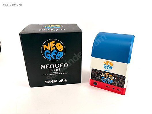 SNK Neo Geo Mini 40th Anniversary - NeoGeo Mini 40.Yıl Özel on