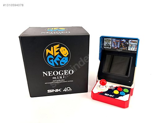 SNK Neo Geo Mini 40th Anniversary - NeoGeo Mini 40.Yıl Özel on