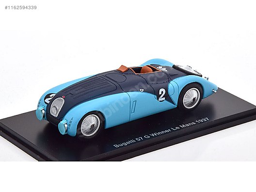 1:43 Bugatti 57 G Winner 24h Le Mans 1937 at sahibinden.com - 1162594339