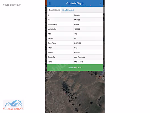ÇÜNÜRDE ÇALIARDI MEVKİİNDE 3872 m2 TARLA #1286594534