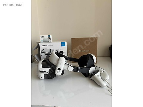 META QUEST 3 512 GB+BOBOVR S3 PRO ELİTE STRAP sahibinden.comda