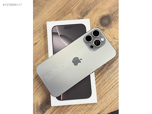 İkinci El 256 GB Apple iPhone 16 Pro Max iOS Cep Telefonu - 1278595117