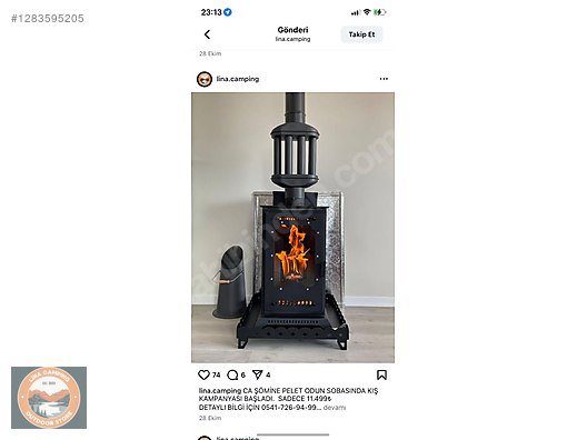 İkinci El ve Sıfır Alışveriş / Bahçe & Yapı Market / Yapı Malzemeleri / Isıtma / Soba & Şömine