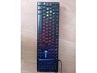 CYBER KALİTELİ OYUNCU KLAVYESİ-METALİK RGB #1245595268