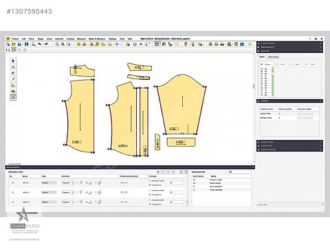 Orjinal Gemini Cad x20-x22 Kalıp Hazırlama ve Pastal Yerleştirme